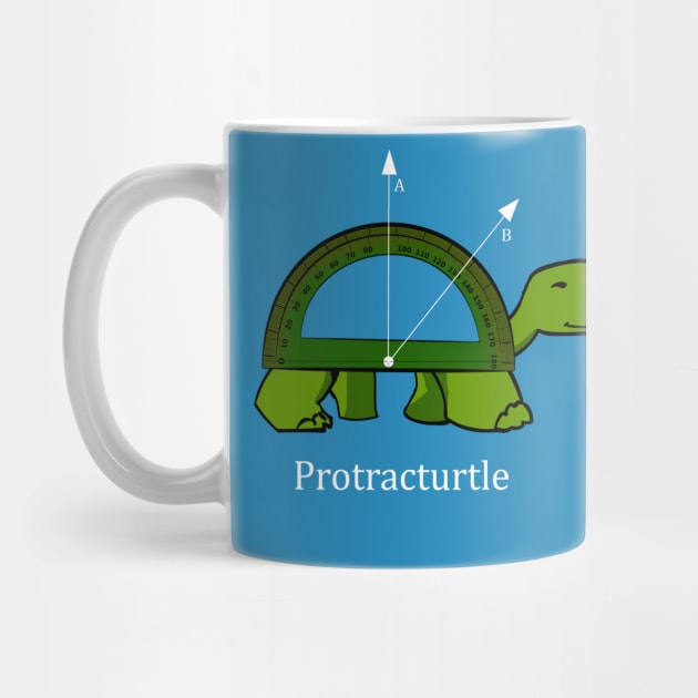 Protracturtle -  Funny Math Turtle by bethcentral